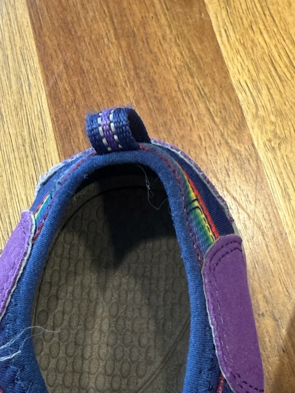 Keen Kids Rainbow Strap Purple Closed-Toe Sport Sandals